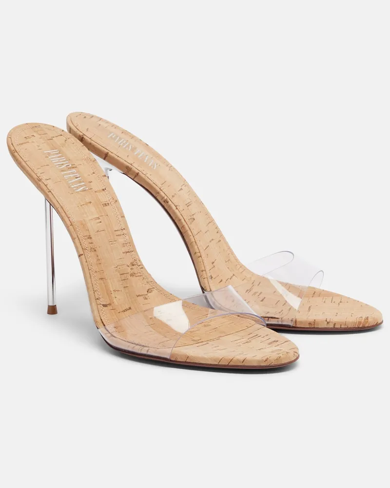 Paris Texas Mules Lidia Beige