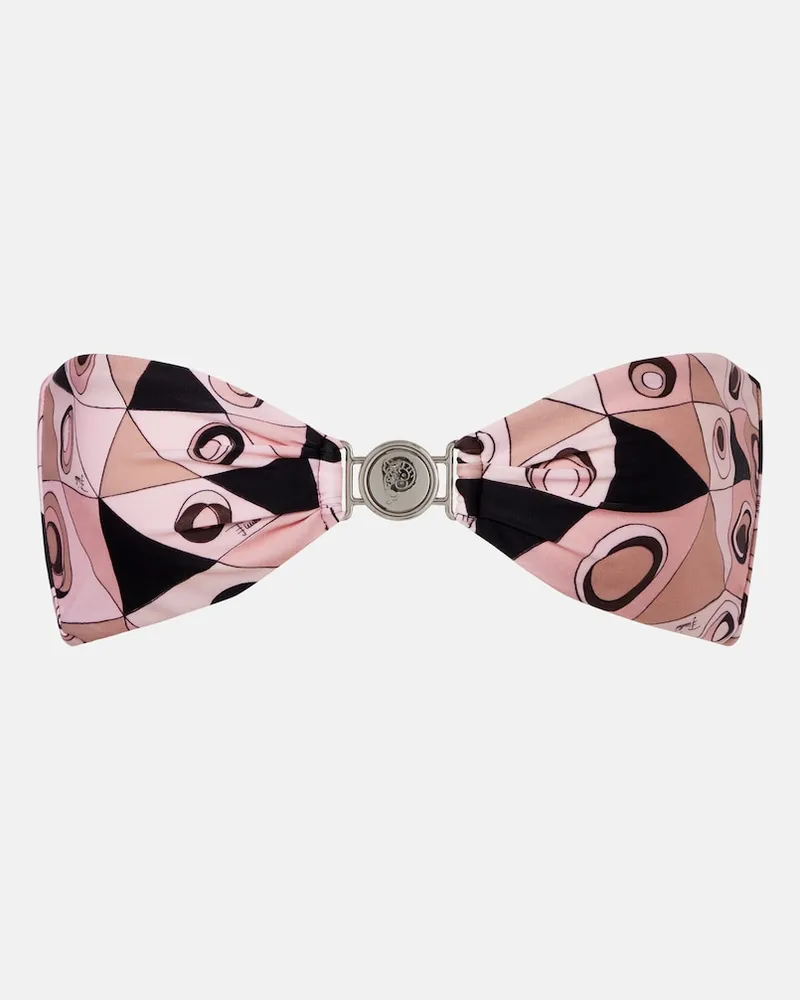 Emilio Pucci Top bikini Occhi Rosa
