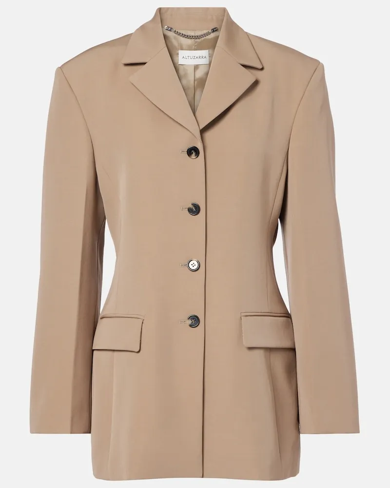 Altuzarra Blazer Hoffman in lana Beige