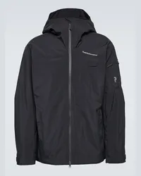 Peak Performance Giacca da sci Alpine in Gore-Tex Nero