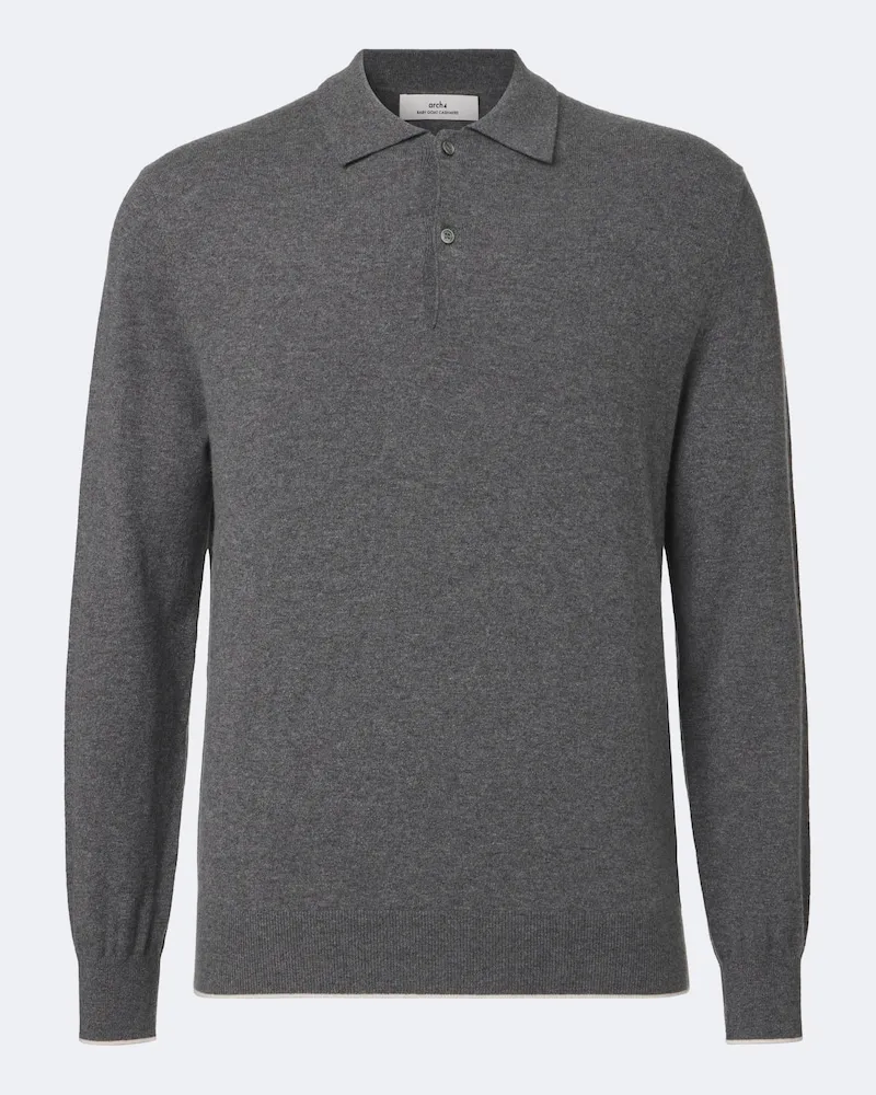 arch4 Pullover Mr Swansea in cashmere Grigio