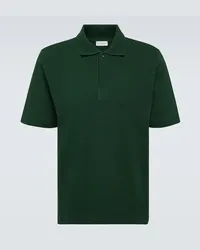 Burberry Polo in cotone Verde