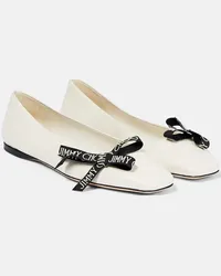 Jimmy Choo Ballerine Veda in pelle Bianco