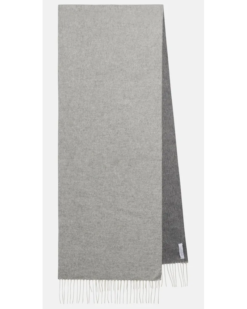 Gabriela Hearst Sciarpa Blaine in cashmere e seta Grigio