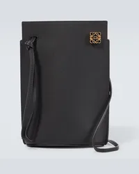 Loewe Clutch Dice in pelle Nero