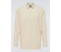 Camicia Oxford in seta