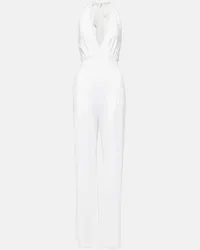 Max Mara Jumpsuit Nice in jersey Bianco