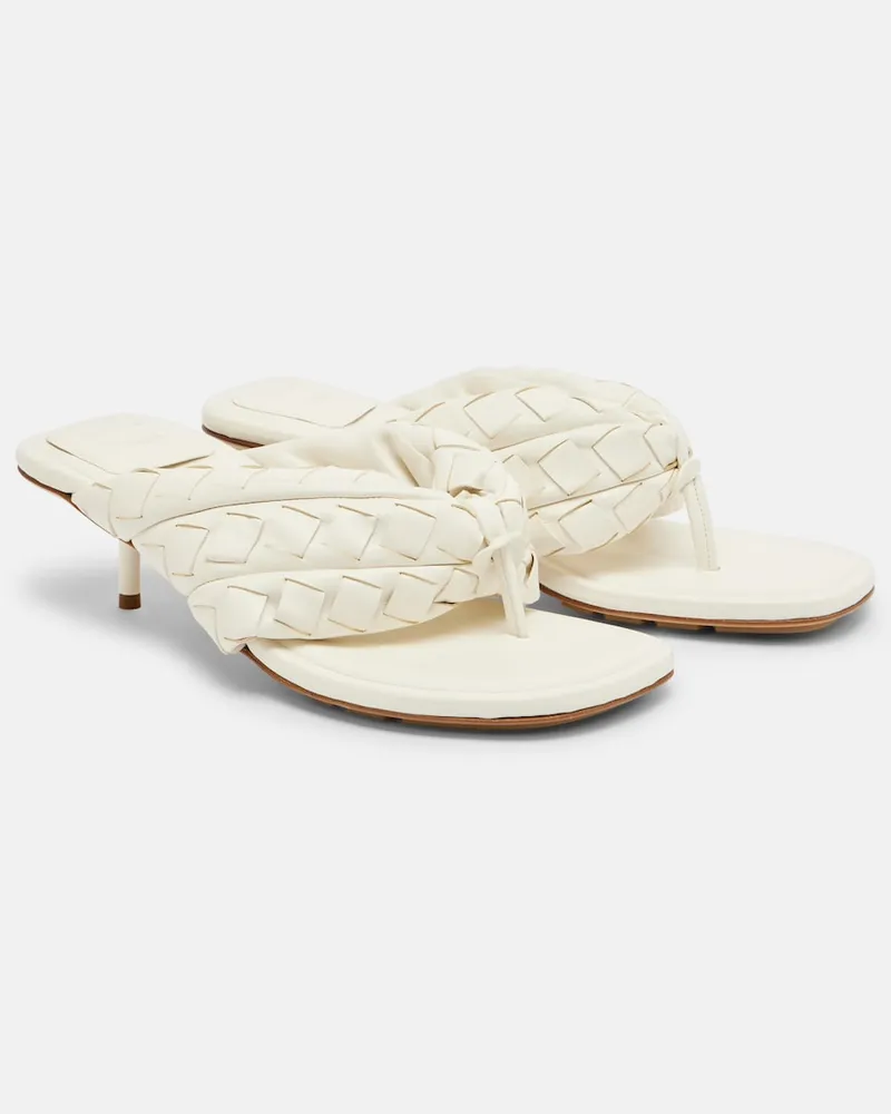 Bottega Veneta Sandali infradito Salsa in pelle Bianco