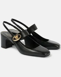 Valentino Garavani Pumps slingback Mary Jane in pelle Nero