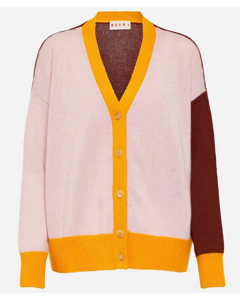 Marni Cardigan in cashmere Multicolore