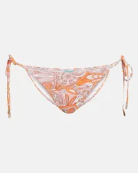 Melissa Odabash Slip bikini Miami a vita bassa Arancione