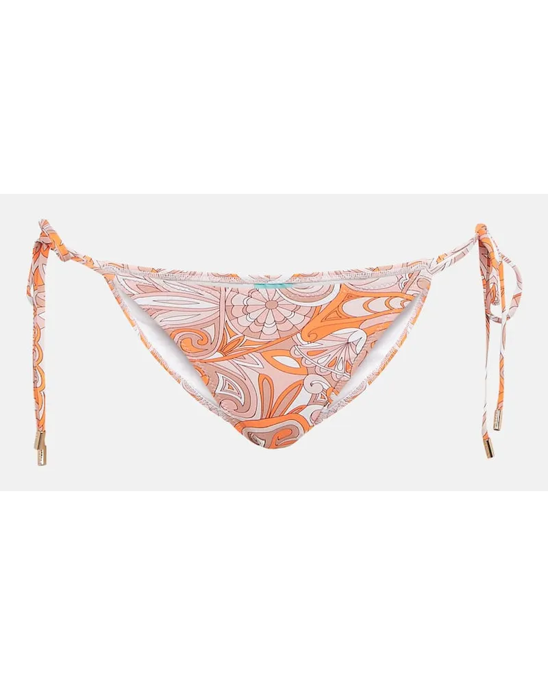 Melissa Odabash Slip bikini Miami a vita bassa Arancione