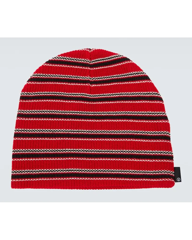 Undercover Berretto a righe Rosso