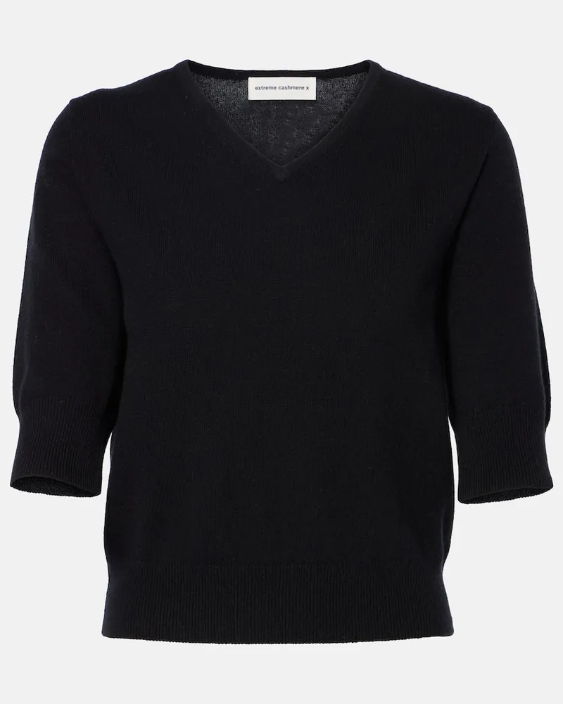 extreme cashmere Pullover NÂ°400 Mel in cashmere Nero