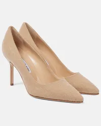 Manolo Blahnik Pumps BB 90 Beige