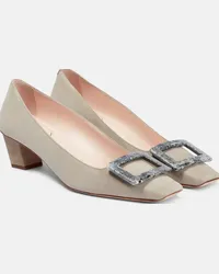 Roger Vivier Pumps Belle Vivier in suede Grigio