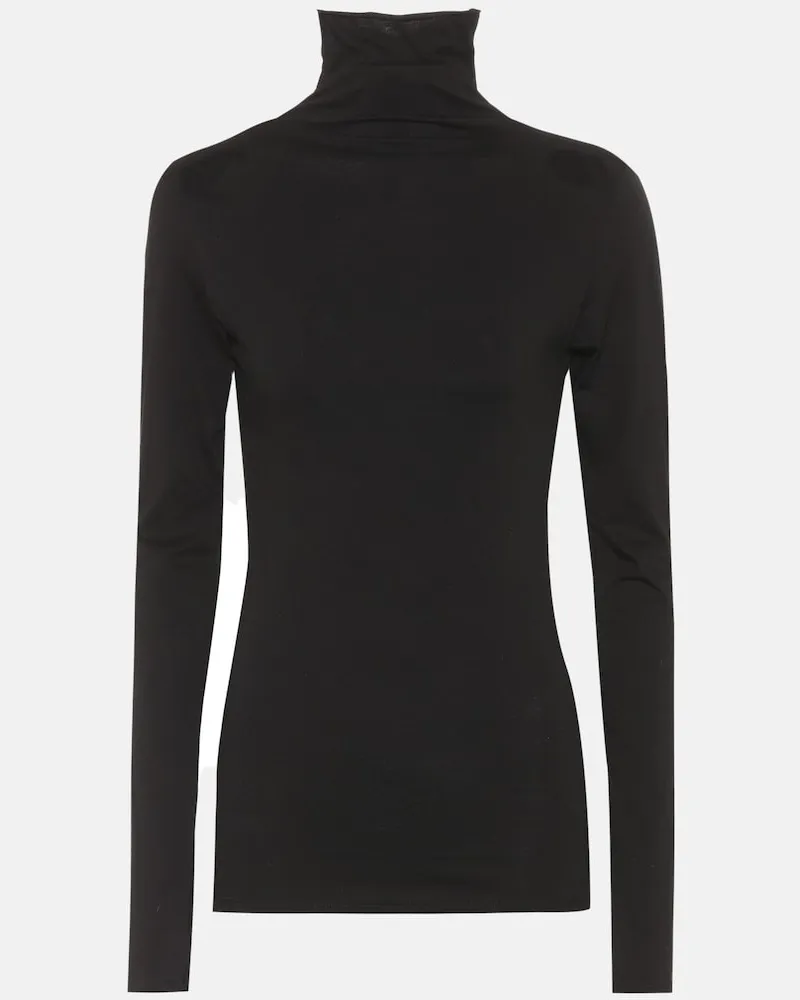 Velvet Lupetto Talisia in jersey di cotone Nero