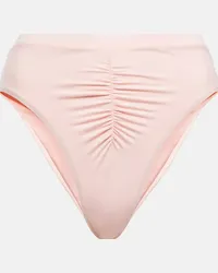 Giambattista Valli Slip bikini a vita alta Rosa