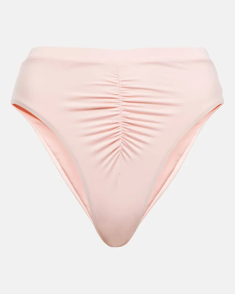 Giambattista Valli Slip bikini a vita alta Rosa