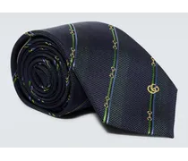 Cravatta Horsebit in seta
