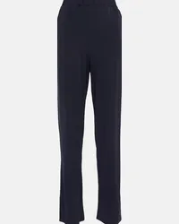 Max Mara Leisure - Pantaloni Pontile a pieghe Blu