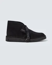 Clarks Stivaletti Desert Coal in suede Nero