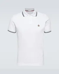 Moncler Polo in cotone Bianco