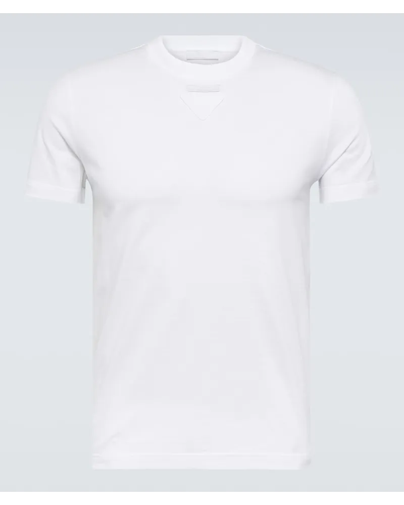 Prada T-shirt in cotone Bianco