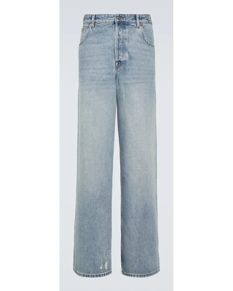 Valentino Garavani Jeans regular a vita bassa Blu
