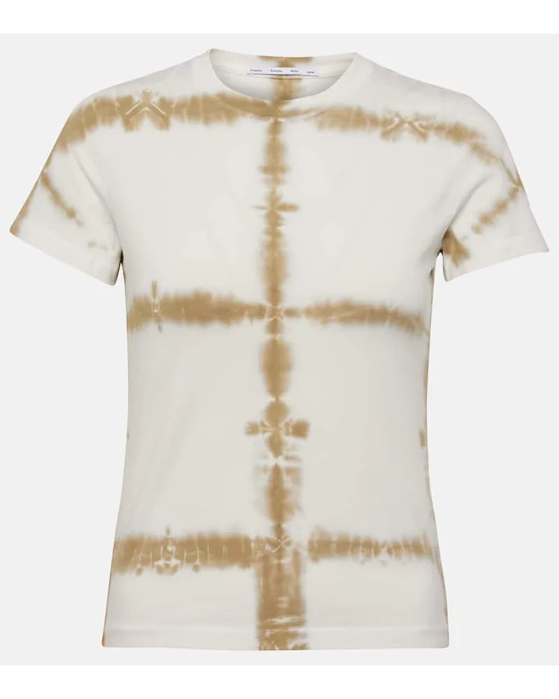 Proenza Schouler White Label - T-shirt Brewer in jersey Multicolore