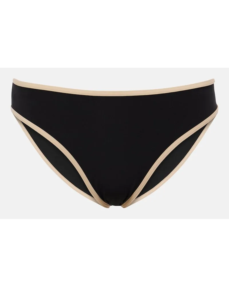 Totême Slip bikini in jersey Nero