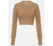 Pullover cropped Kaya in cashmere