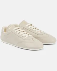 Prada Sneakers in pelle Grigio