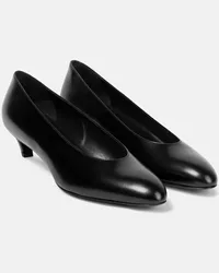 The Row Pumps Almond in pelle Nero