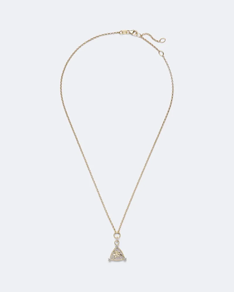 FOUNDRAE Collana Resilience Blossoms in oro 18kt con diamanti Oro