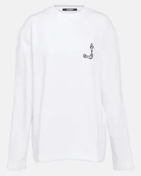 Jacquemus T-shirt Merù in cotone Bianco