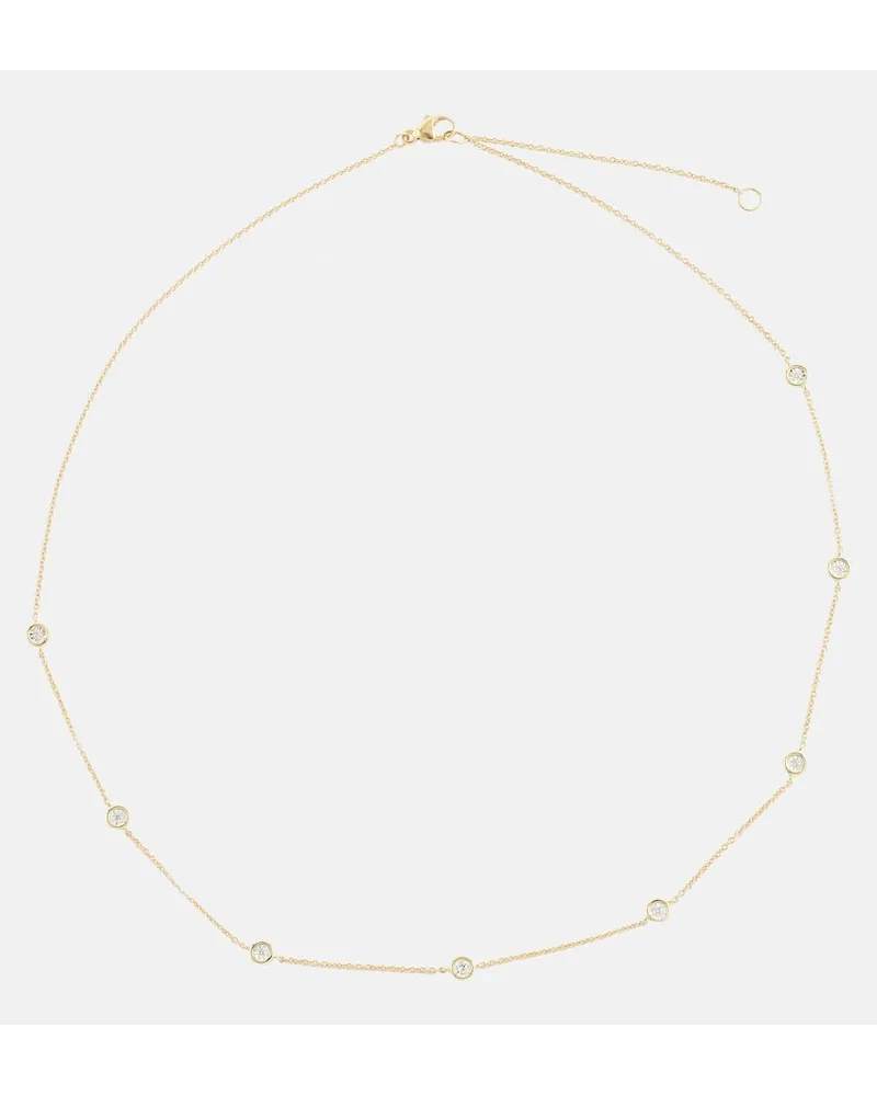 Stone & Strand Collana Diamonds By The Dozen in oro 10kt con diamanti Oro