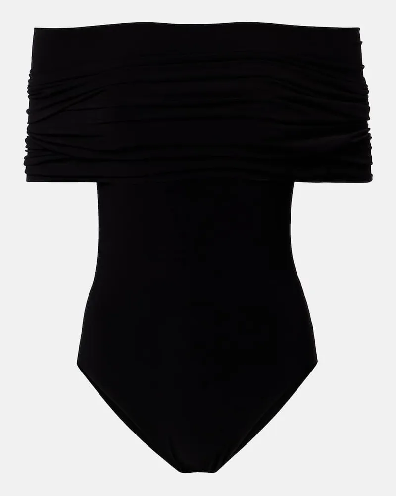 Norma Kamali Body in jersey Nero