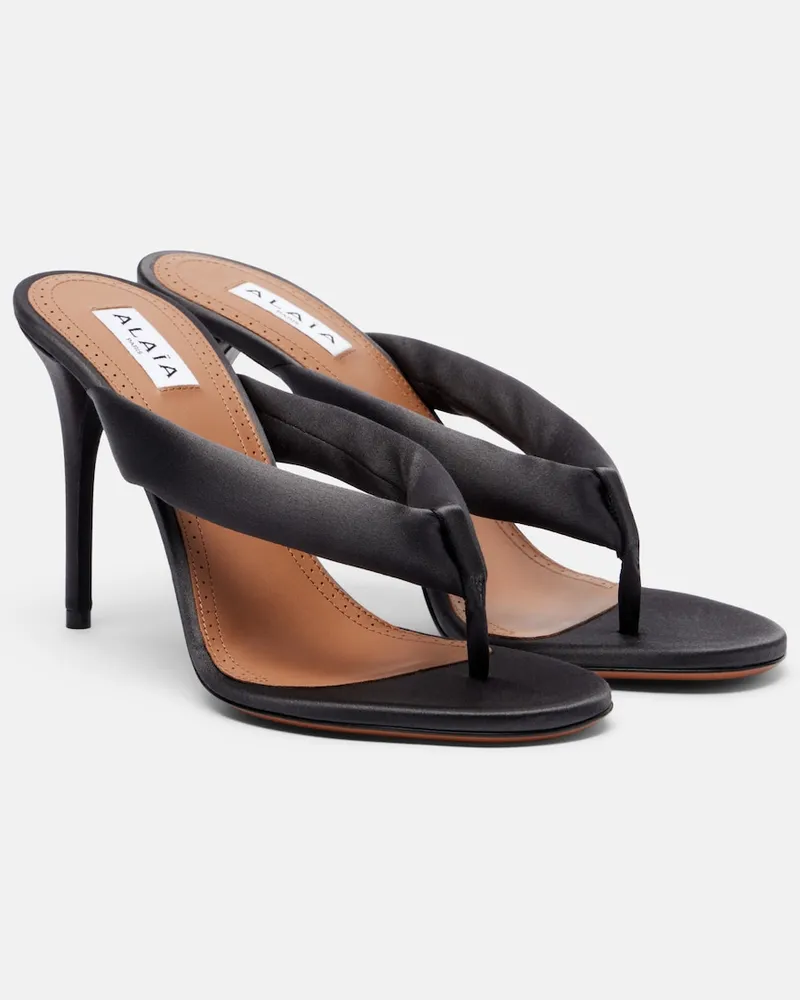 Alaïa Alaïa Pumps slingback Drop in pelle Grigio