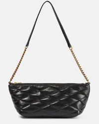 Saint Laurent Borsa a spalla Sade Mini in pelle Nero