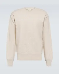 Burberry Pullover in lana con logo Neutro