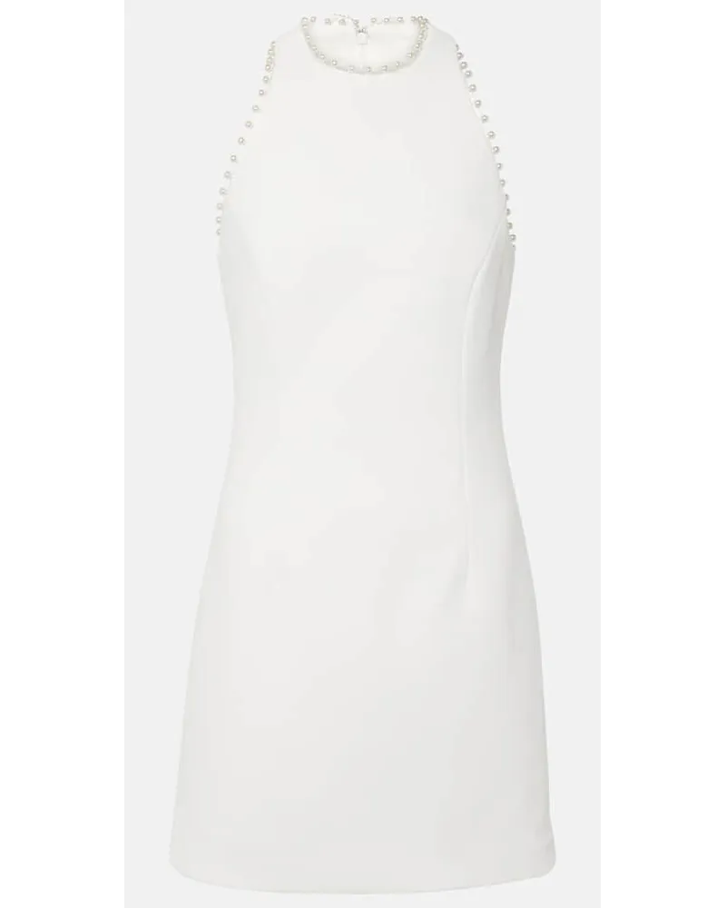 Rebecca Vallance Bridal - Miniabito Therese in crÃªpe Bianco