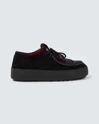 Moon Boot Sneakers Mtrack Low in suede Nero