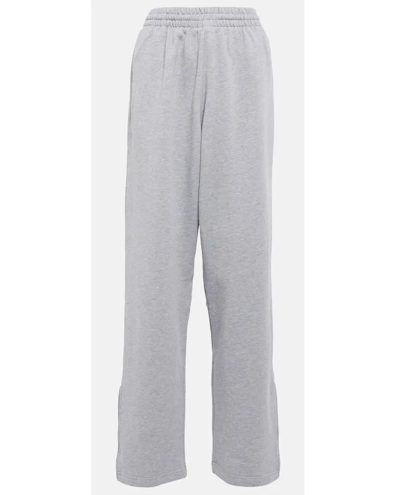 WARDROBE.NYC x Hailey Bieber - Pantaloni sportivi in cotone Grigio