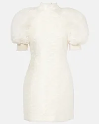 ROTATE Birger Christensen Bridal - Abito corto in pizzo Bianco