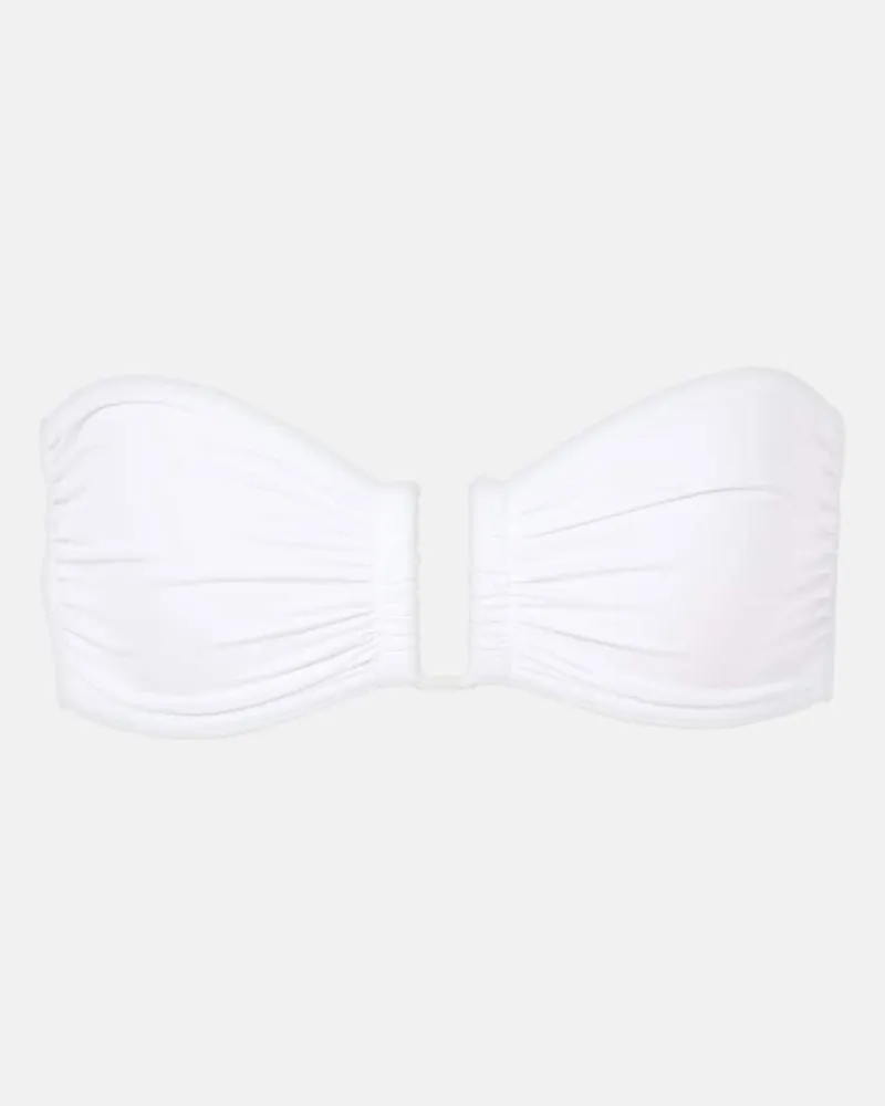 Eres Top bikini a fascia Show Bianco
