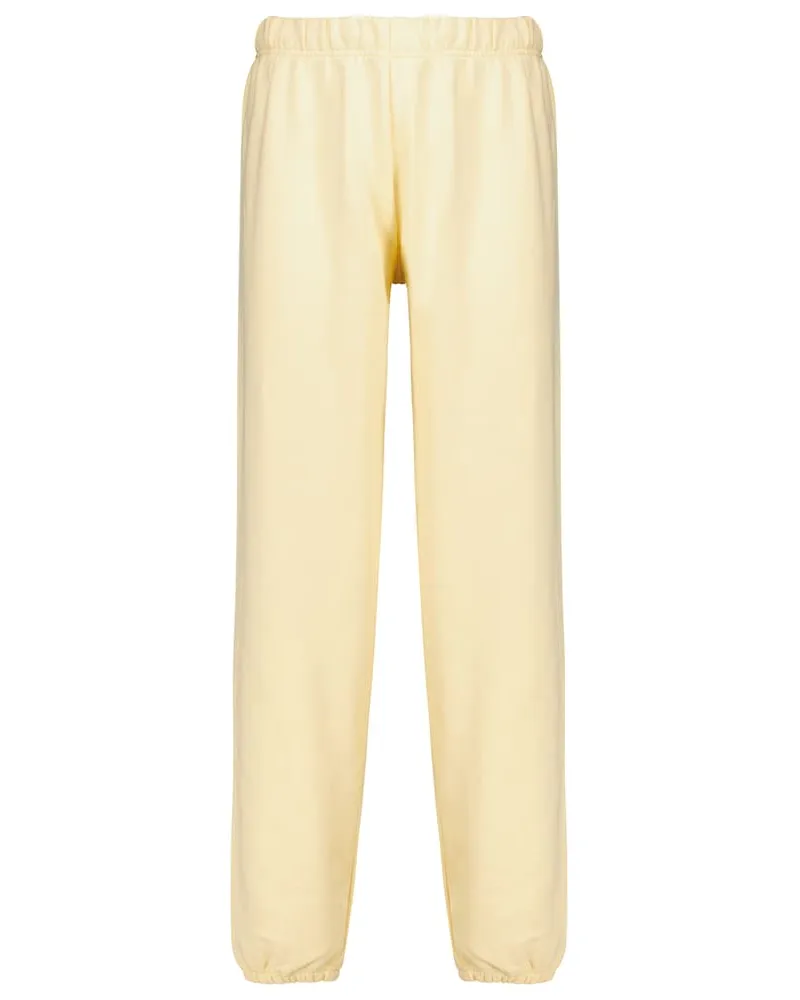 Tory Sport Pantaloni sportivi in cotone Giallo