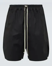 Rick Owens Shorts in misto cotone Nero