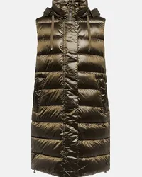 Bogner Gilet Jella in piuma Verde