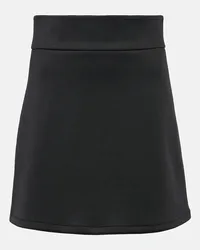 Max Mara Minigonna Varna in neoprene Nero